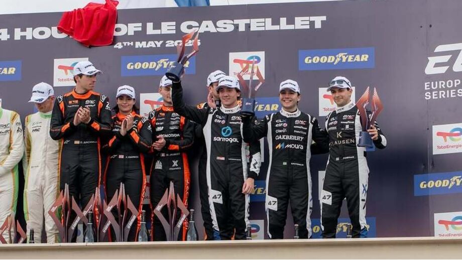 Manuel Espírito Santo subiu ao pódio em Le Mans