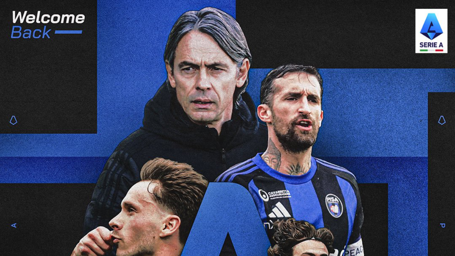 Pisa celebra subida à Serie A 34 anos depois