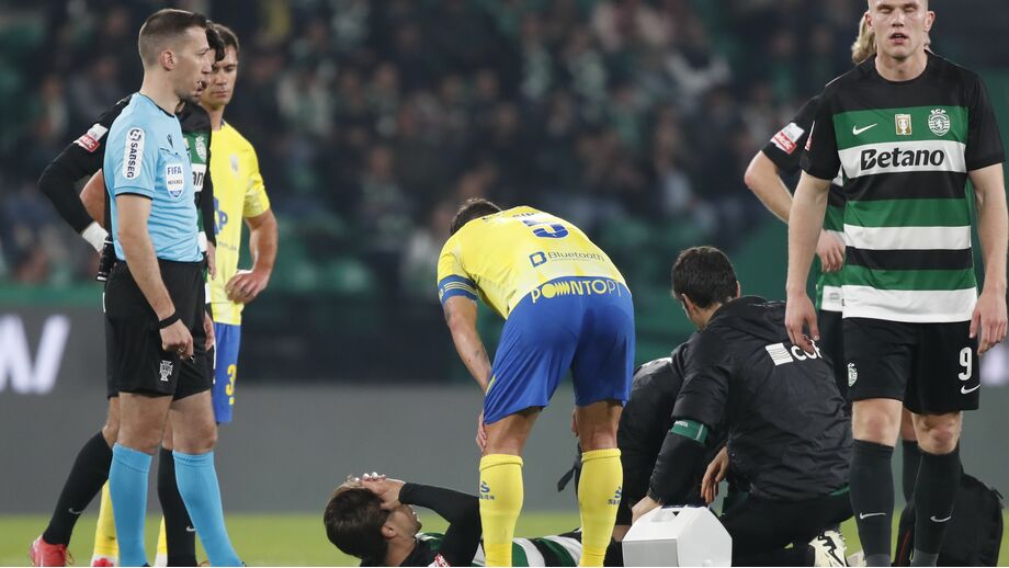 Daniel Bragança sofreu rotura total do ligamento cruzado anterior do joelho esquerdo a 15 de fevereiro, frente ao Arouca
