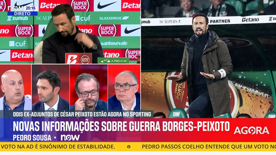 Revelações de Pedro Sousa, comentador do Now, no programa 'Record na Hora'