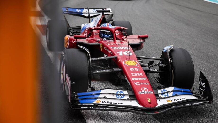 Charles Leclerc, piloto da Ferrari