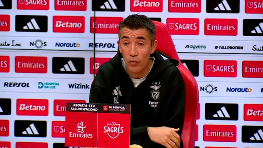 Treinador do Benfica na antevisão do jogo com o Sporting