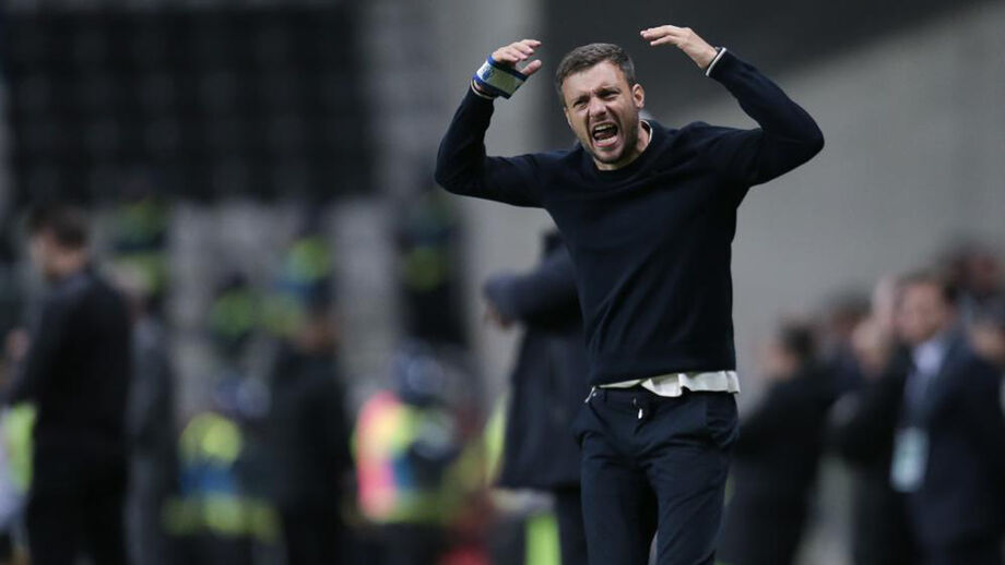 Anselmi no jogo do Bessa