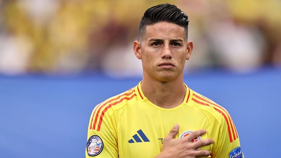 James ao serviço da seleção da Colômbia