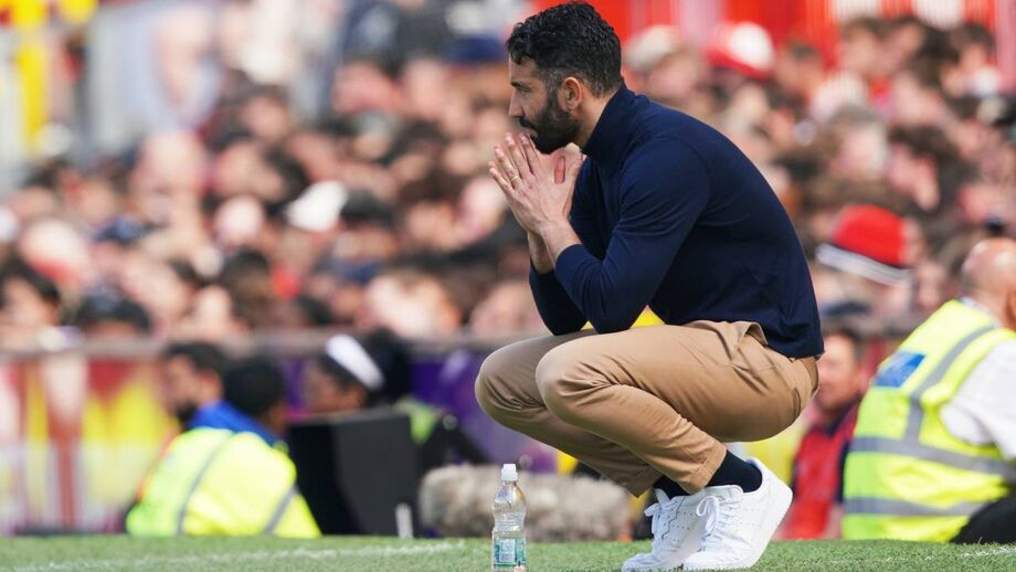 Ruben Amorim, treinador do Manchester United