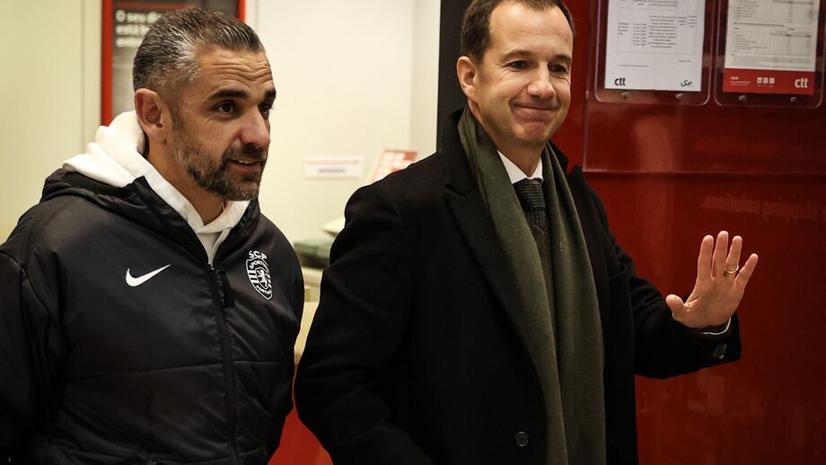 Rui Borges e Frederico Varandas lado a lado