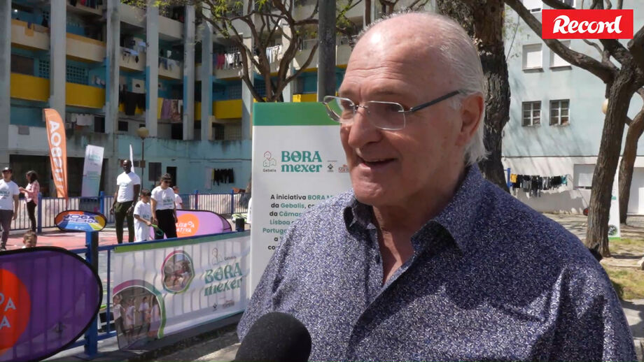 Comentador da CMTV é um dos embaixadores da iniciativa e marcou presença na etapa do Bairro das Olaias