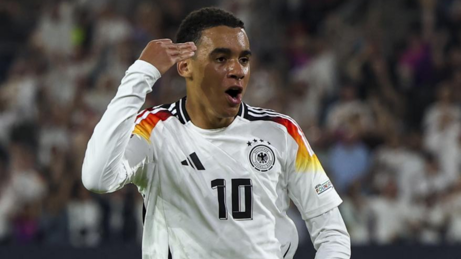 Jamal Musiala ao serviço da seleção alemã