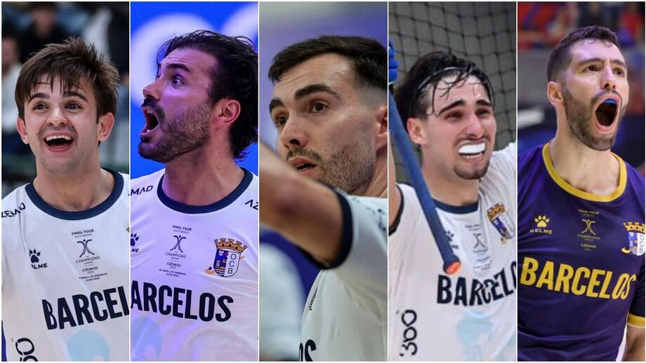 Pol Manrubia, Miguel Rocha, Vieirinha, Danilo Rampulla e Poka