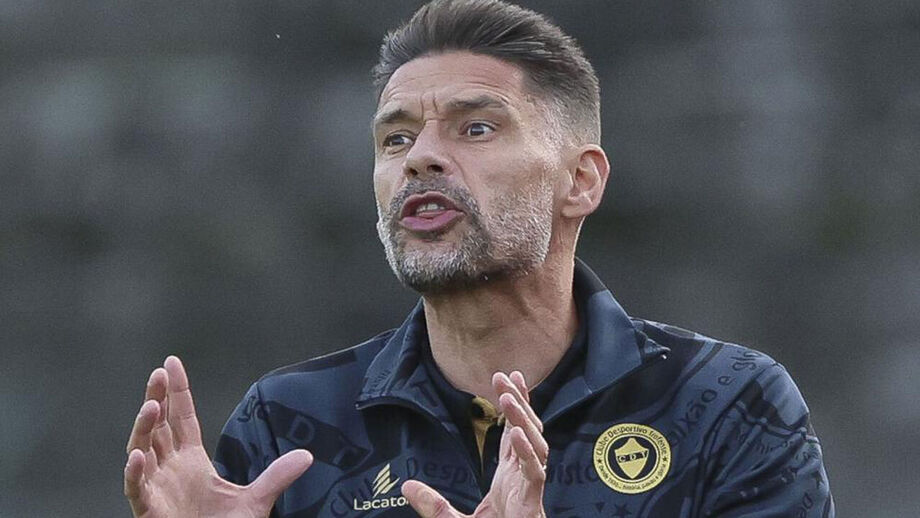 Renato Coimbra, treinador do Trofense