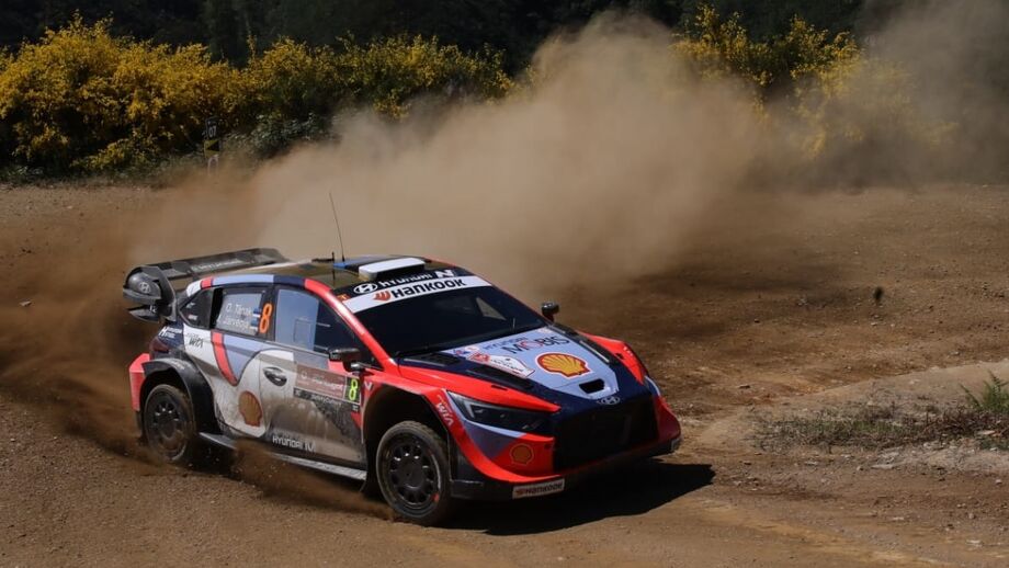 Tänak é o líder do Rali de Portugal