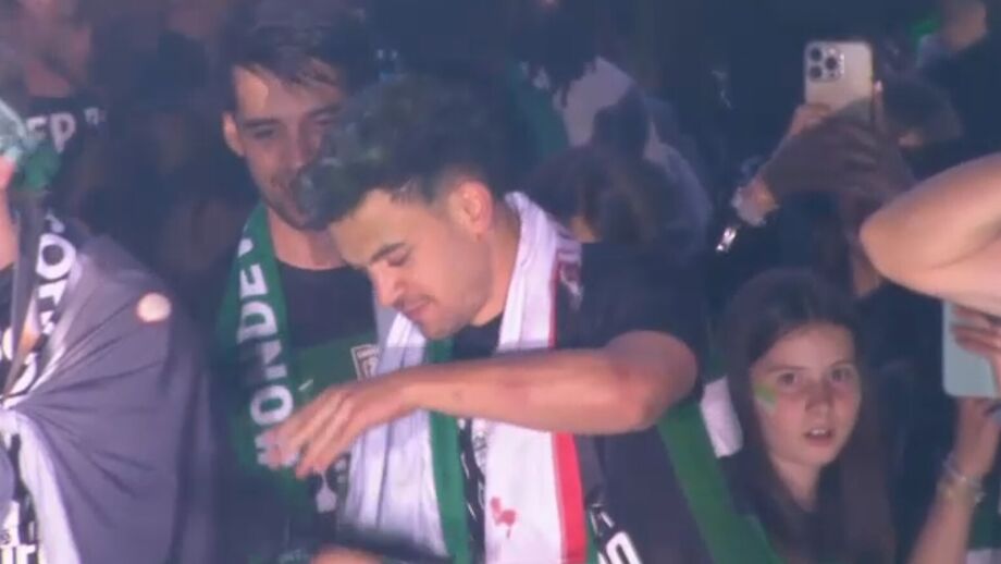 Médio do Sporting com um dos discursos mais marcantes da noite