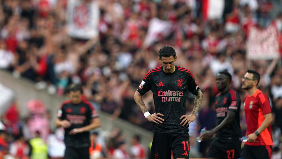 Di María após o empate de Braga