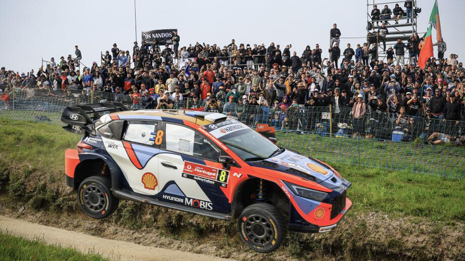 Ott Tänak em ação