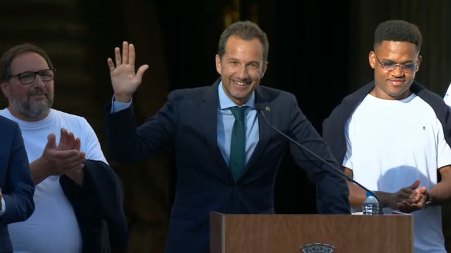 Líder do Sporting deixou ainda claro que quer o 'tri'