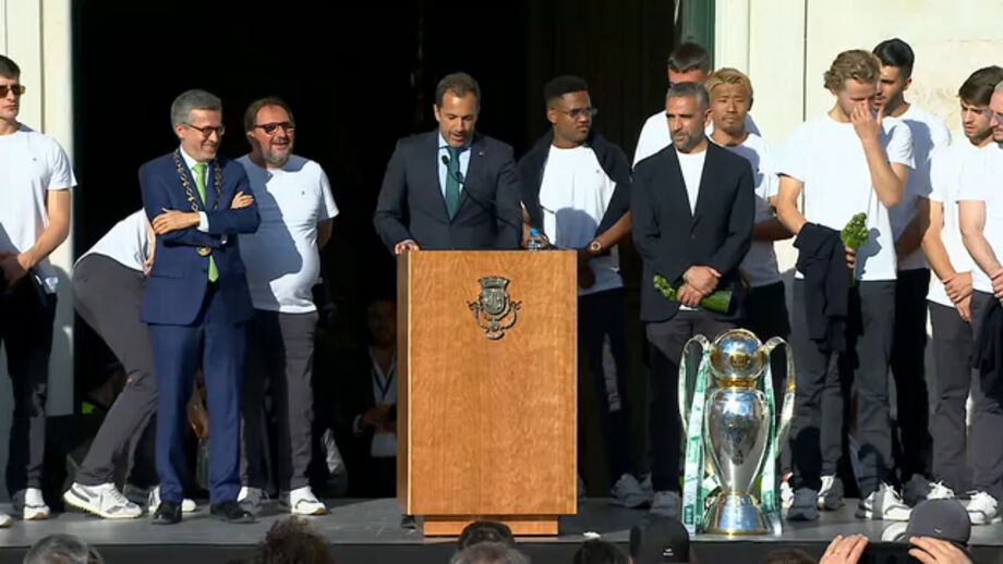 Presidente do Sporting e os condicionamentos à festa do Sporting
