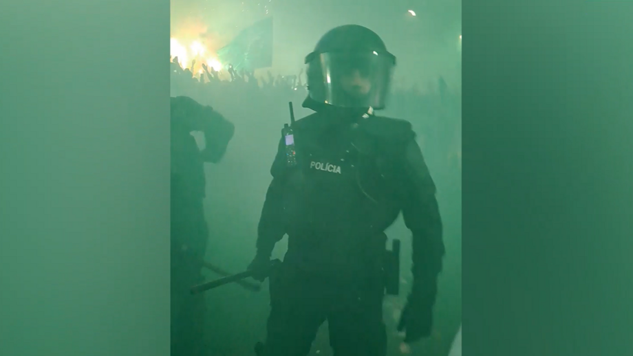 Ambiente de muita tensão no Saldanha, em Lisboa