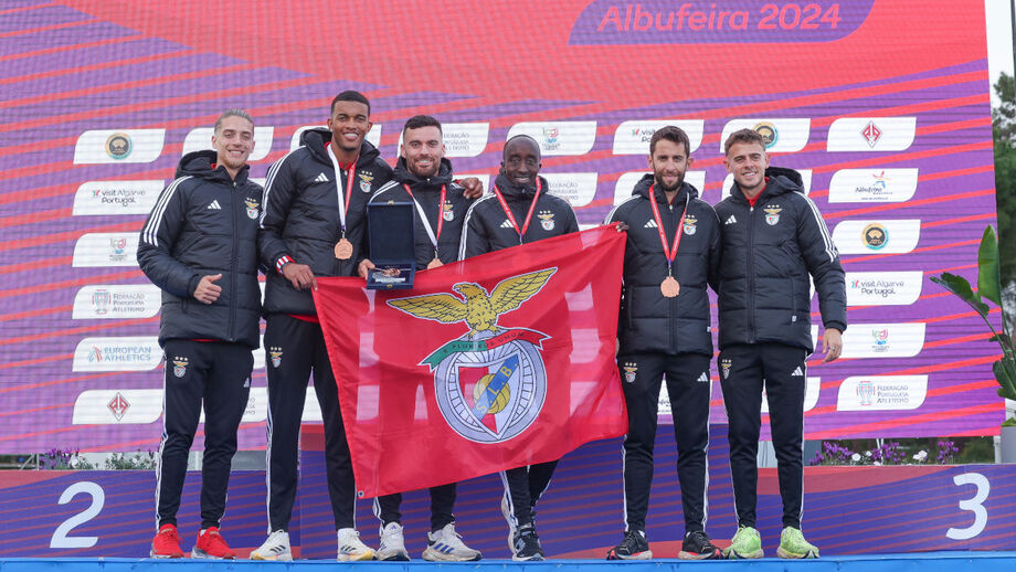 Benfica conquista prata na Taça dos Campeões Europeus de corta-mato masculino 2024