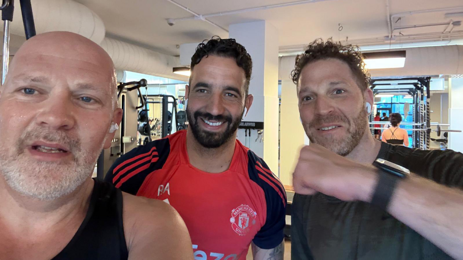 «Convidado especial»: adeptos do Manchester United encontraram Ruben Amorim... no ginásio