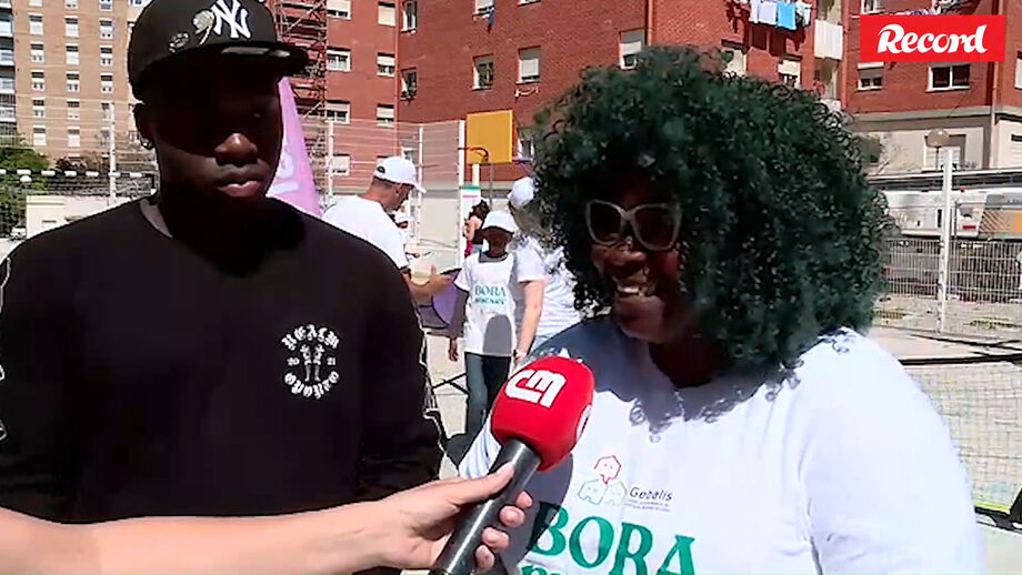 Artista e membro da Associação Espaço Mundo esteve presente em mais uma etapa da 2.ª edição da iniciativa