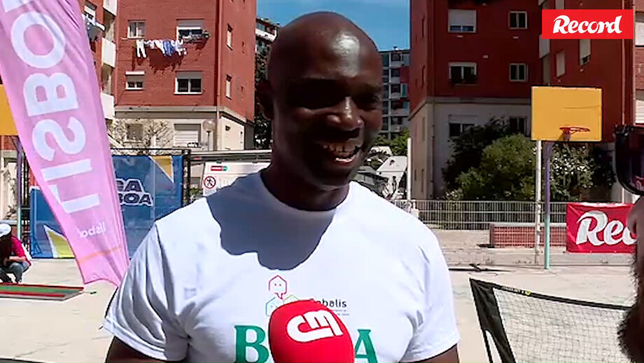 Antigo atleta olímpico deixou apelo em mais uma etapa do 'Bora Mexer' na Alta de Lisboa 