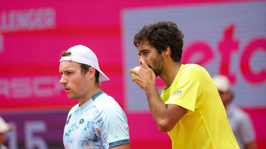 Francisco Cabral com Lucas Miedler