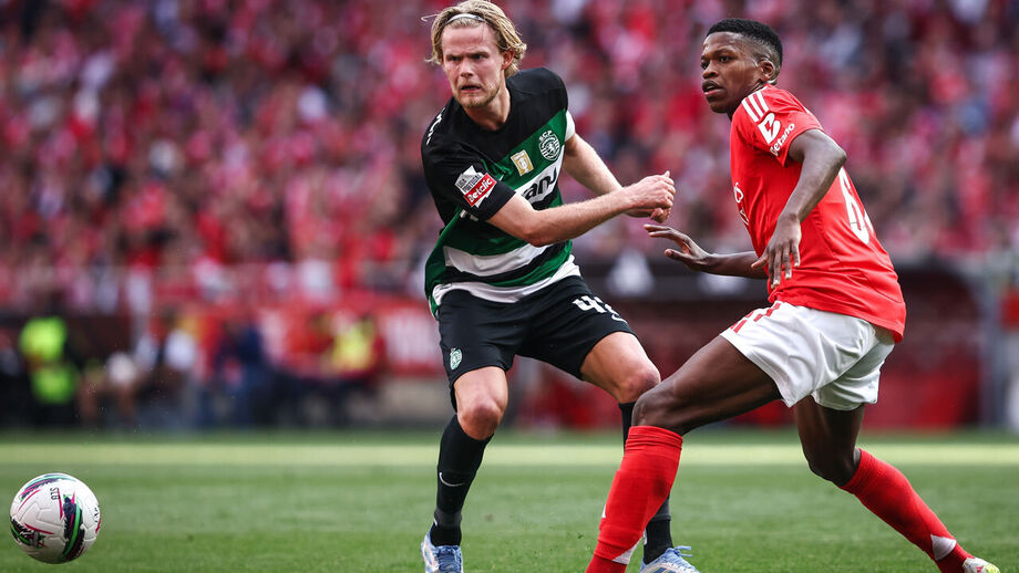 Hjulmand  e Florentino em ação na Luz