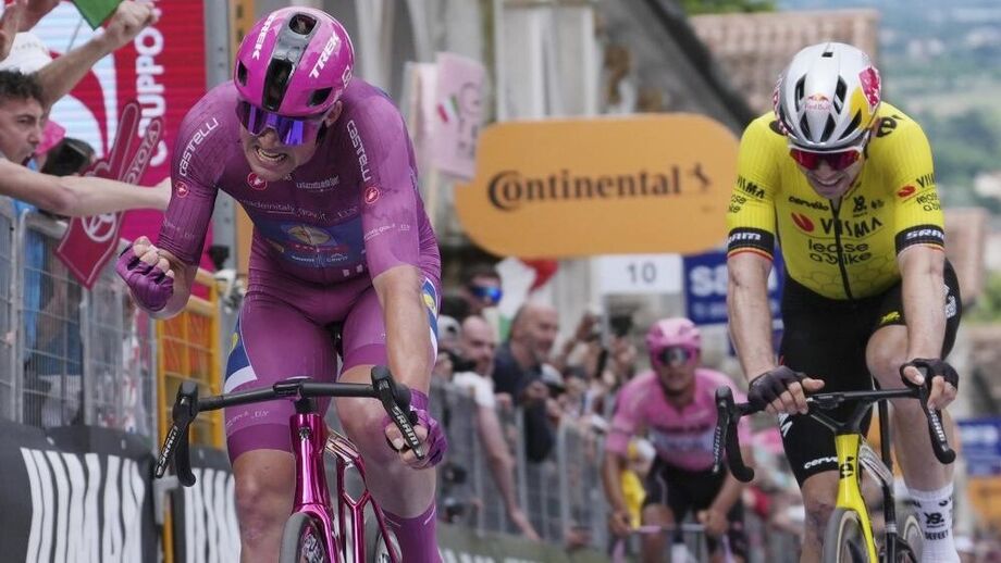 Mads Pedersen melhor que Wout van Aert