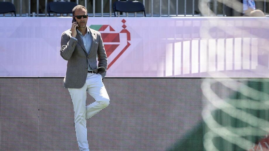 Frederico Varandas, presidente do Sporting, no Jamor