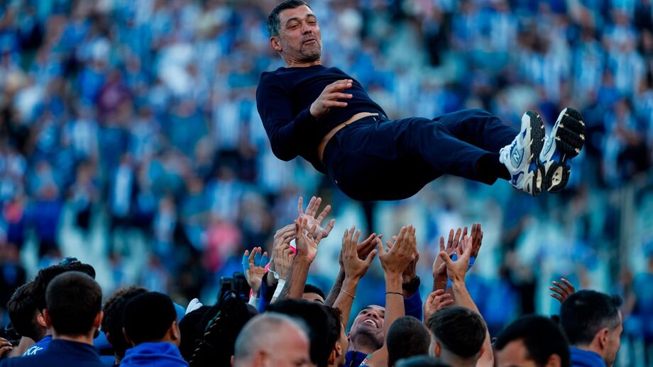 Sérgio Conceição nos festejos da edição do ano passado 