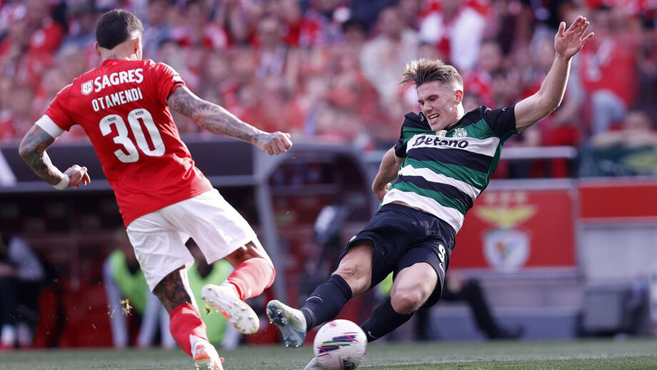 Otamendi e Gyökeres foram duas das figuras de Benfica e Sporting na temporada