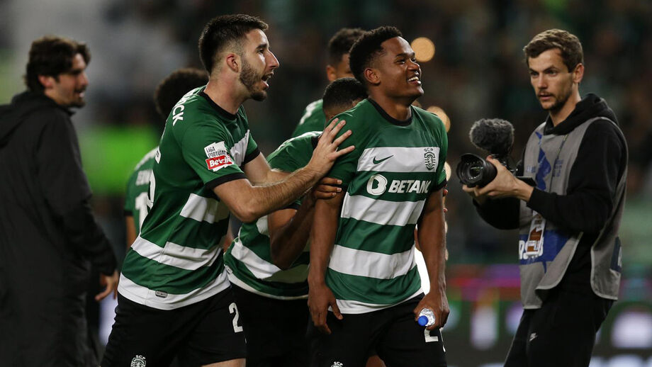 Geny Catamo tem três golos nos últimos quatro dérbis com o Benfica