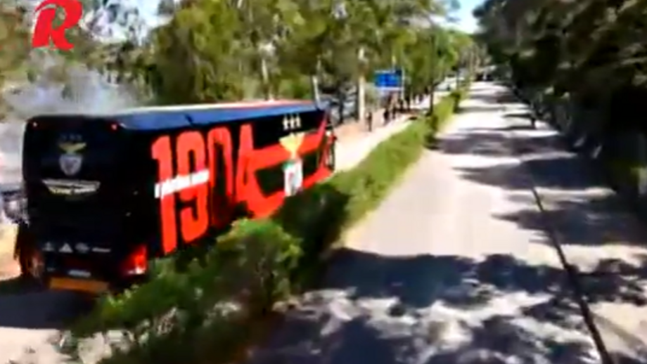 Autocarro do Benfica
