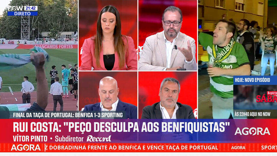 Vítor Pinto, subdiretor de Record, analisa lance entre Matheus Reis e Belotti