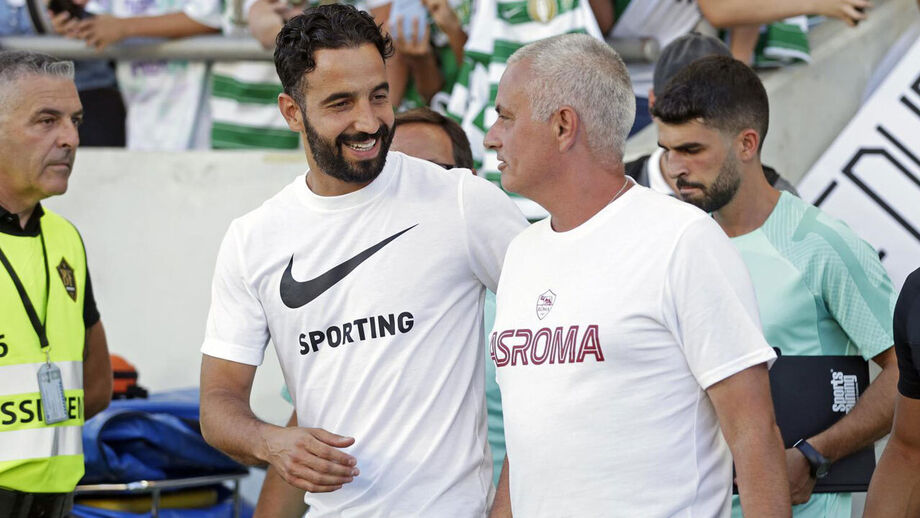 Ruben Amorim e José Mourinho