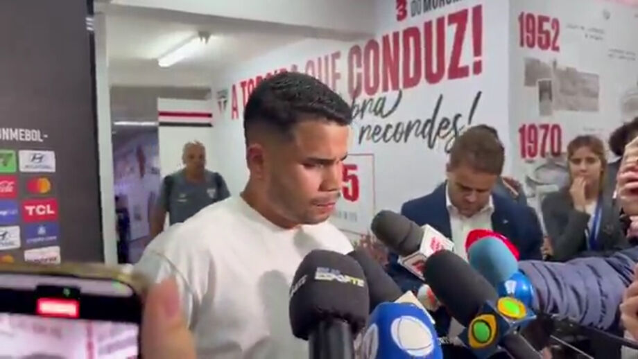 Aconteceu no jogo do São Paulo frente aos argentinos do Talleres