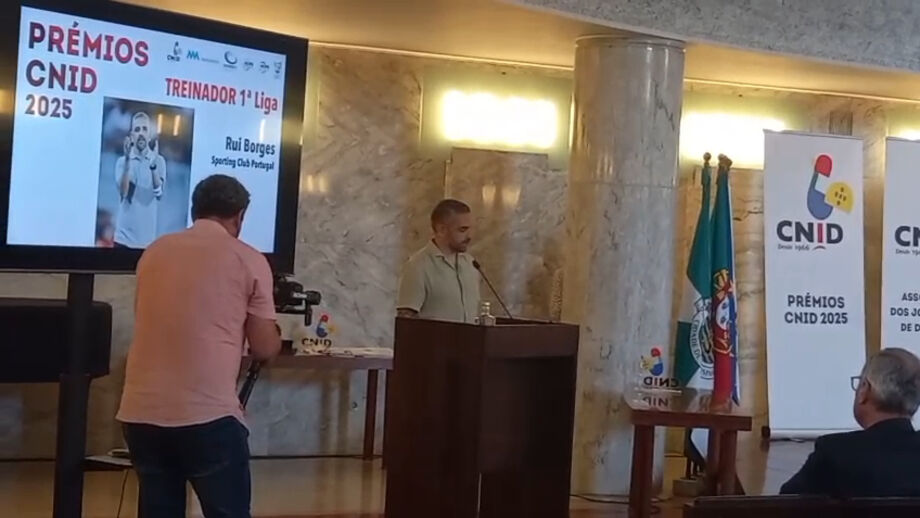 Técnico do Sporting foi eleito como o melhor treinador do ano