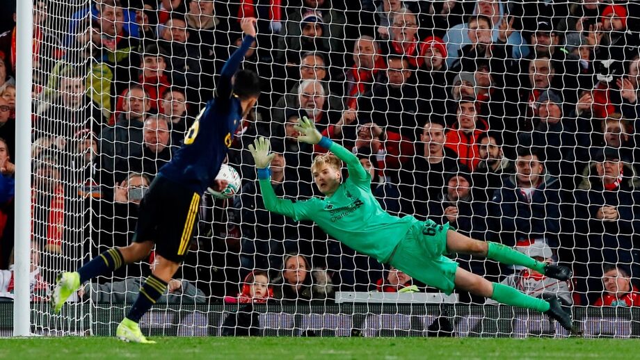 Kelleher em ação na Premier League