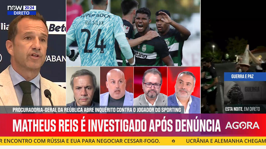 Sérgio Krithinas e Pedro Sousa debateram o tema no programa 'Record na Hora' no Now
