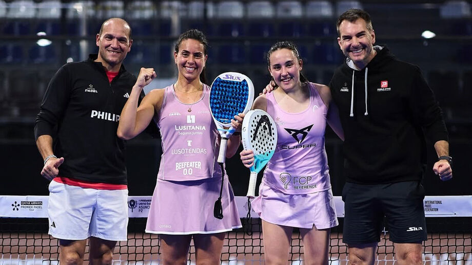 Sofia Araújo e Andrea Ustero seguiram para a próxima ronda em Buenos Aires