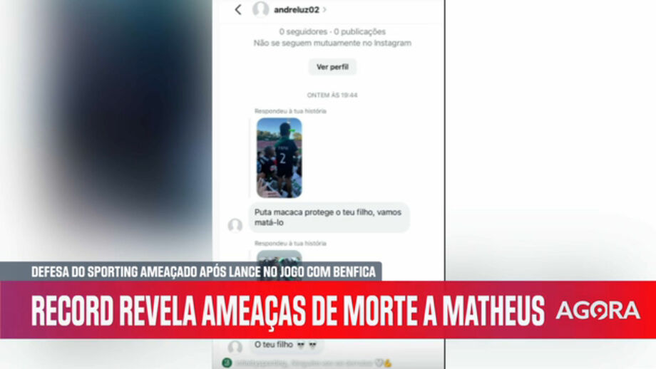 Mensagens mostradas no programa 'Record na Hora' no Now