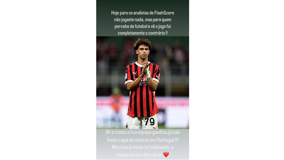 Story de Hugo Félix