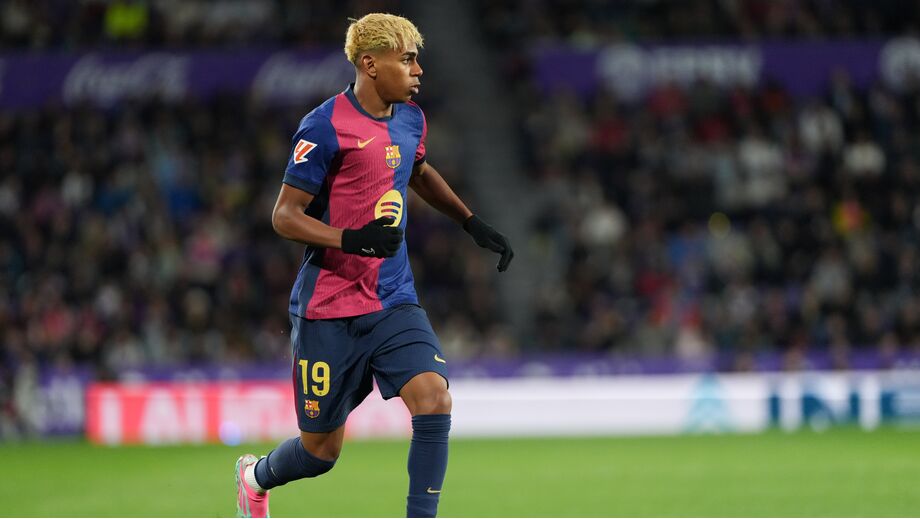 Lamine Yamal em ação