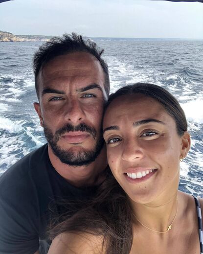 Nininho Vaz Maia com a mulher