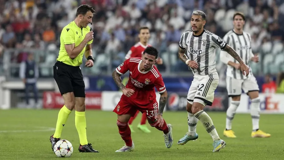 Felix Zwayer a apitar Benfica-Juventus