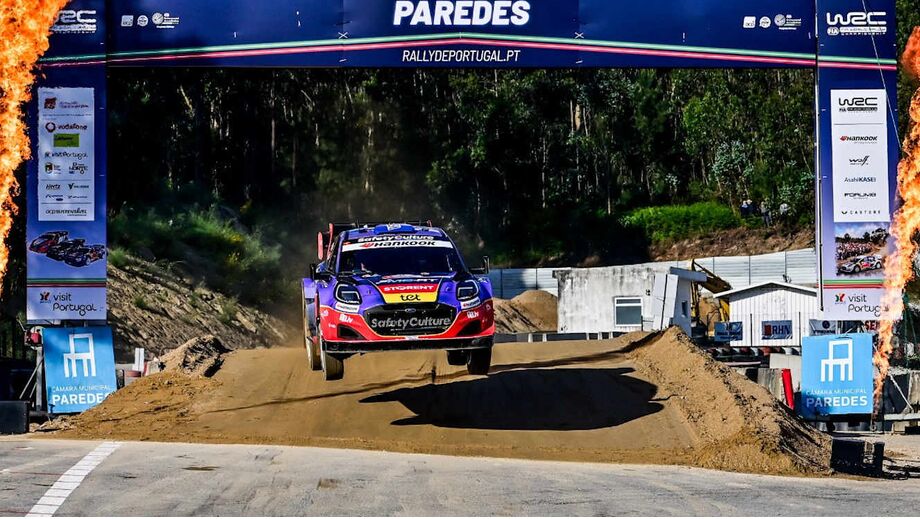 Martins Sesks no shakedown de Paredes