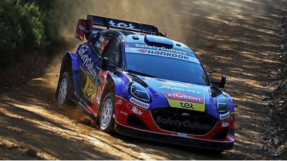 Martins Sesks no shakedown de Paredes