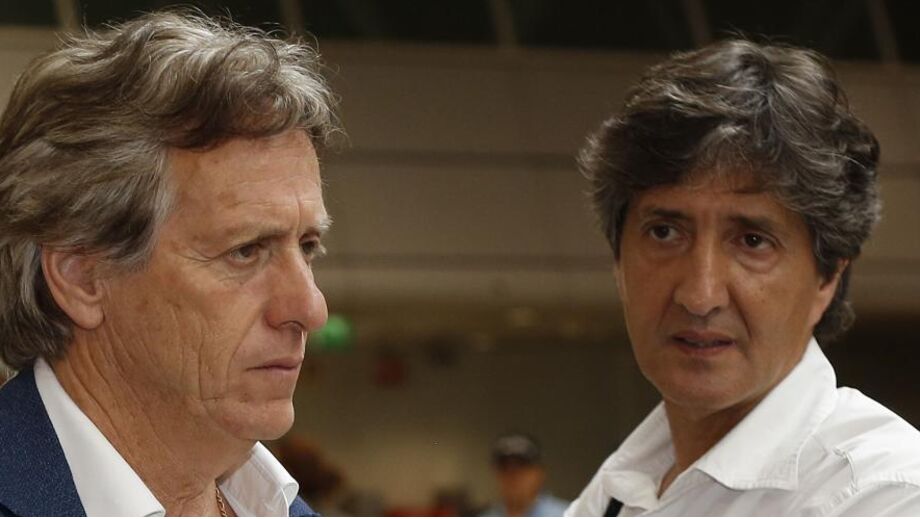 Raul José com Jorge Jesus