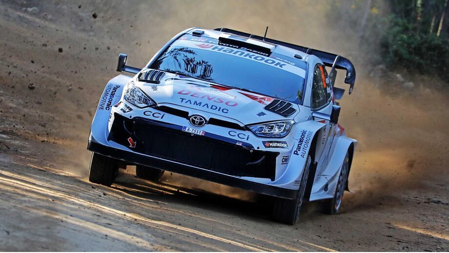 Rovanperä ao volante do Toyota Yaris