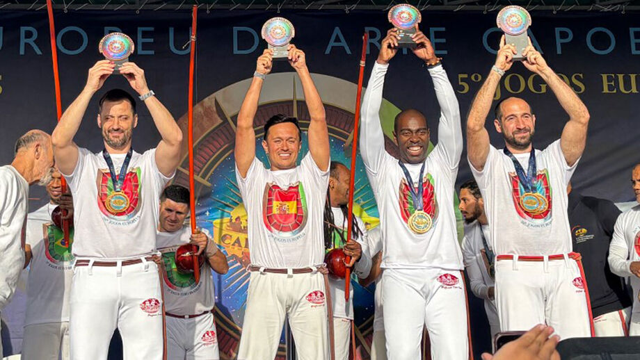 Associação Tira-me da Rua brilha nos Europeus de Capoeira